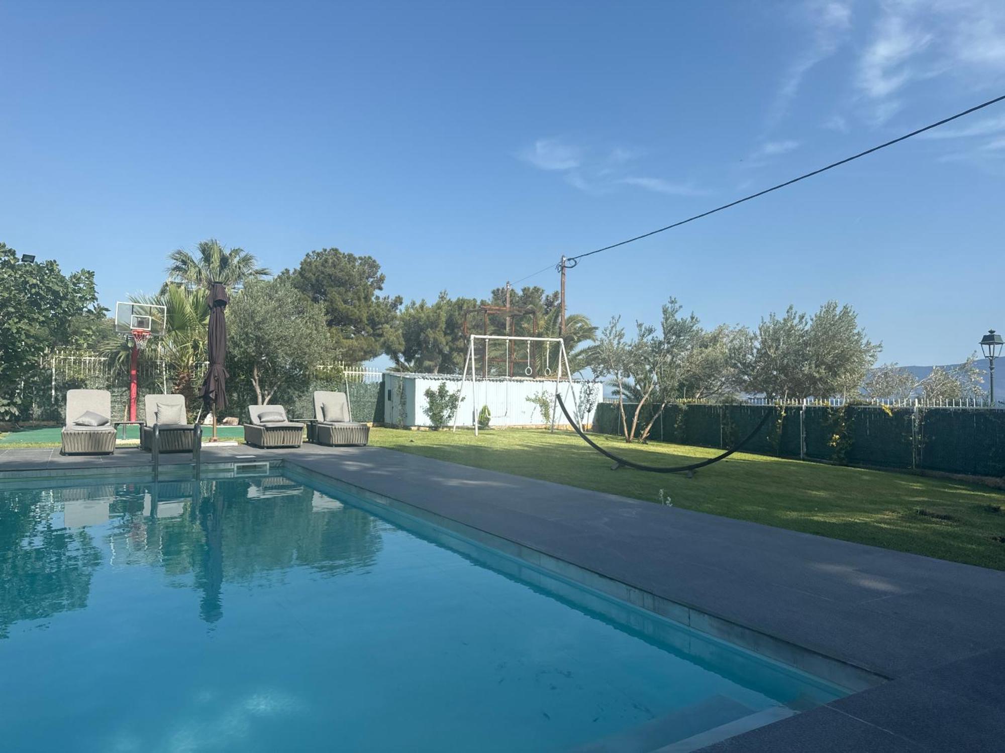 Zoza Luxury Villa Isthmia By The Sea With Private Pool Kalamaki  Luaran gambar
