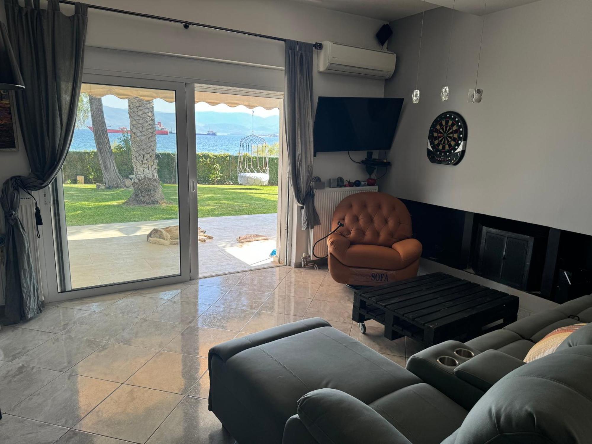 Zoza Luxury Villa Isthmia By The Sea With Private Pool Kalamaki  Luaran gambar